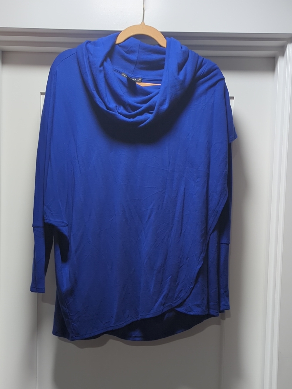 Grace Elements Royal Blue Cowl Neck Sweater